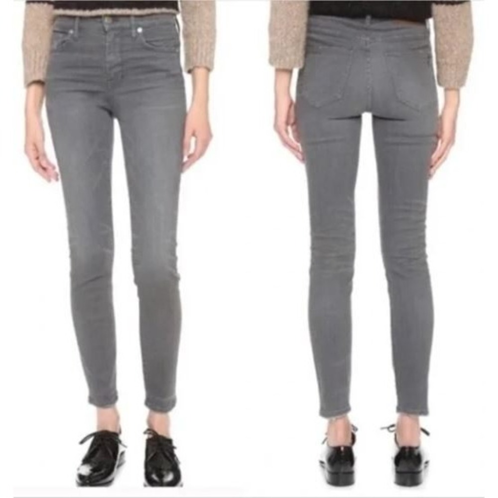 Madewell‎ High Riser Skinny Jeans Size 26 Gray Denim Everyday Casual